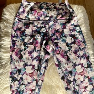 Lululemon floral print leggings